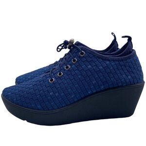 STEVEN by Steve Madden “Base” Woven Platforms